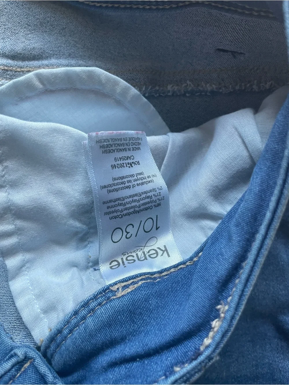 Kensie medium wash